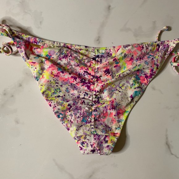 Victorias Secret Bikini The Gorgeous Push Up Floral Womens 32C Medium M Swimsuit - Picture 3 of 12